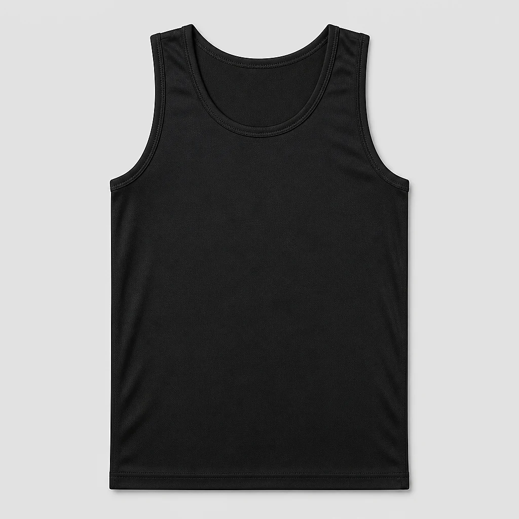 Black KWA boys vest